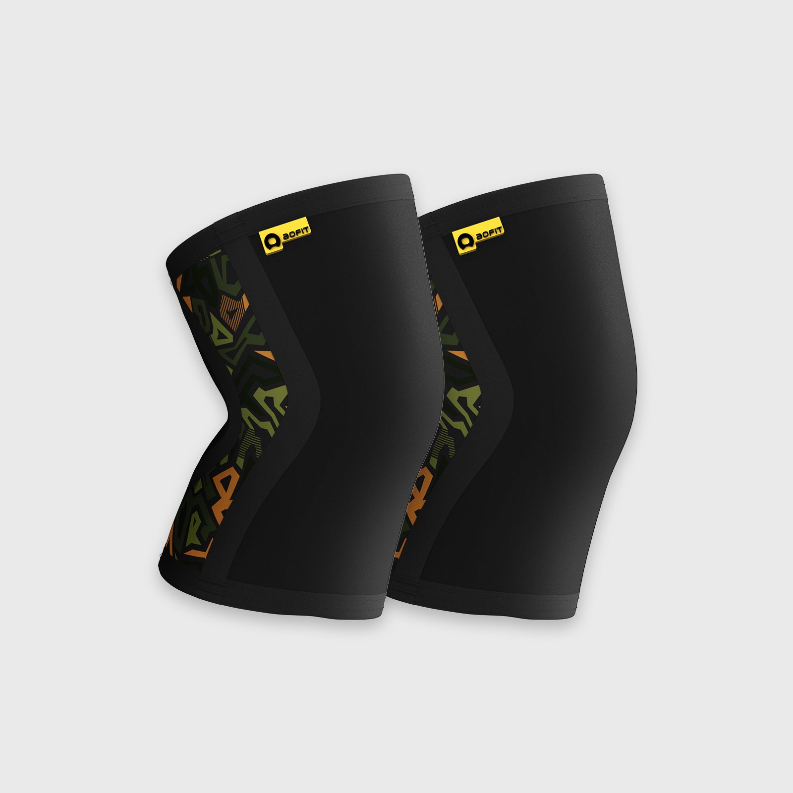Glide-Brace Knee Support Black-Wild