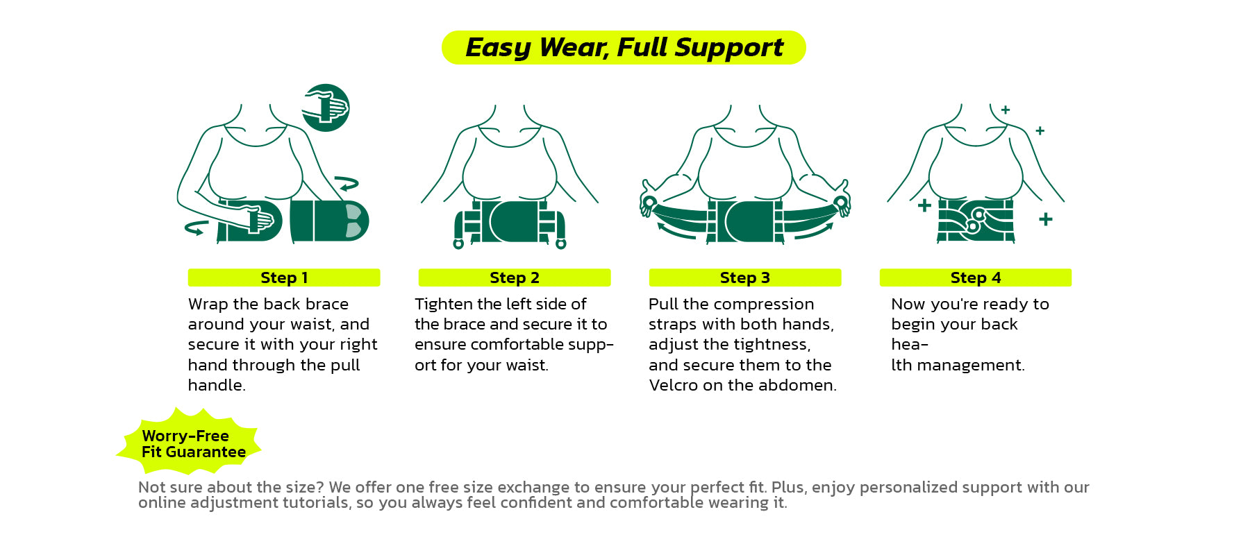 How to Wear Back Brace